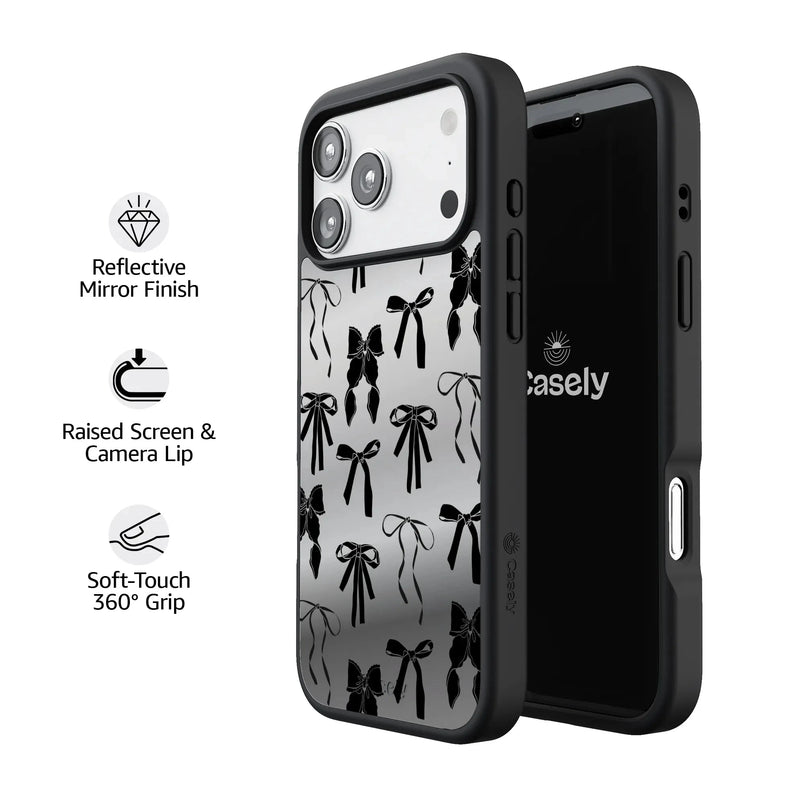 Goth Girlie | Black Bows Case Phone Case get.casely 