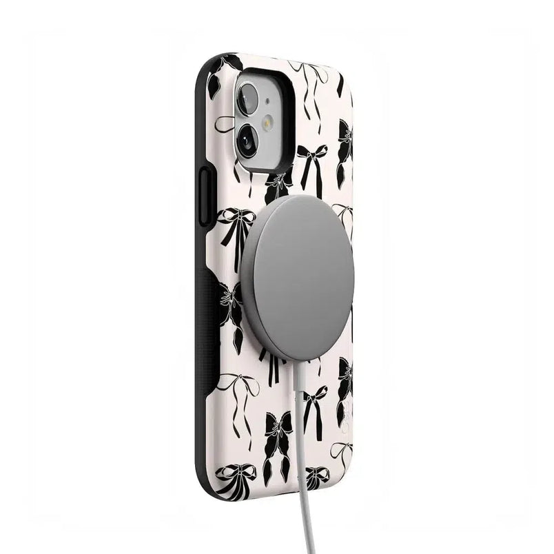 Goth Girlie | Black Bows Case Phone Case Casetry 