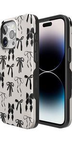 Goth Girlie | Black Bows Case Phone Case Casetry 