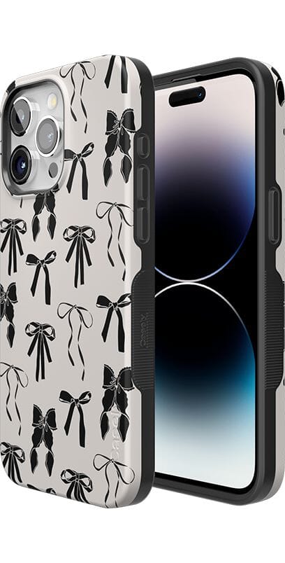 Goth Girlie | Black Bows Case Phone Case Casetry 