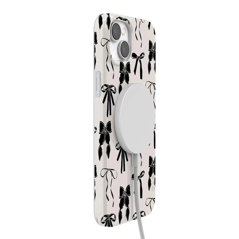 Goth Girlie | Black Bows Case Phone Case Casetry 