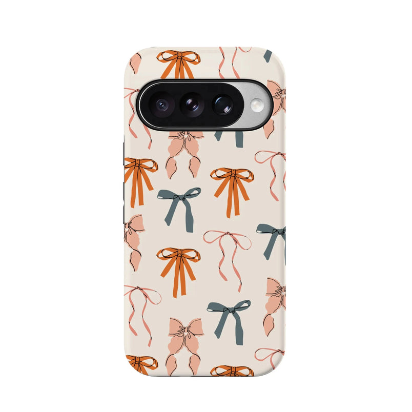 Gourdy Girlie | Harvest Bows Case Phone Case get.casely Essential + MagSafe® Google Pixel 11 Pro XL 