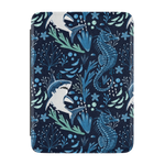 Midnight Reef | Shark Print Kindle Case - 6.8" Kindle Paperwhite