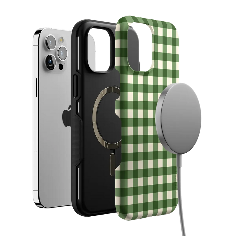 Checked Twice | Green Plaid Case