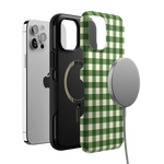 Checked Twice | Green Plaid Case