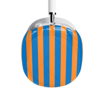 Go New York | Blue & Orange Stripes AirPods Max Case