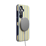 Coastline Stripes | Blue & Yellow Case