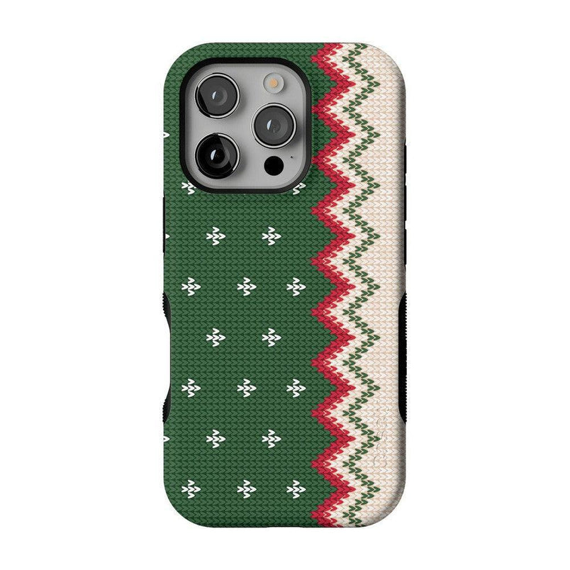 Grandpa's Sweater | Holiday Knit Case Phone Case Casetry Bold + MagSafe® iPhone 16 Pro