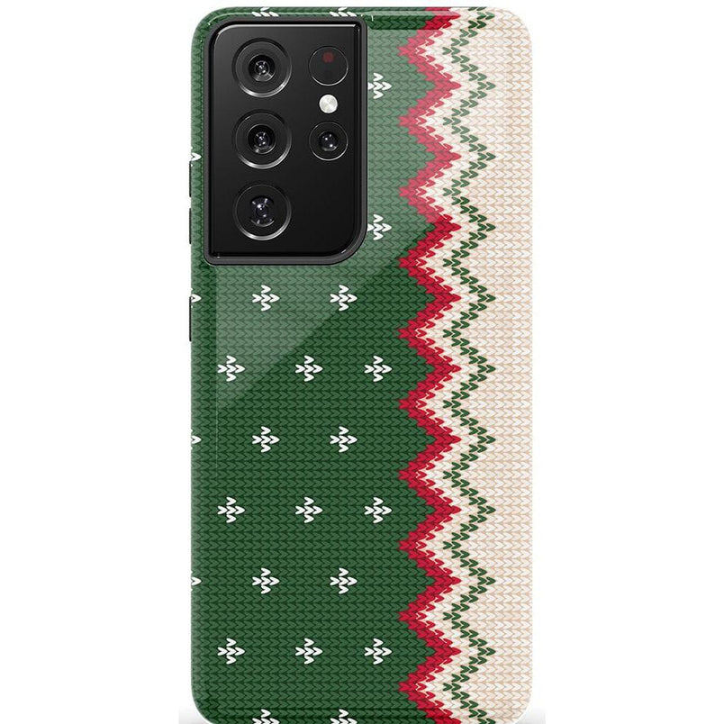 Grandpa's Sweater | Holiday Knit Case Phone Case Casetry Essential Galaxy S21 Ultra