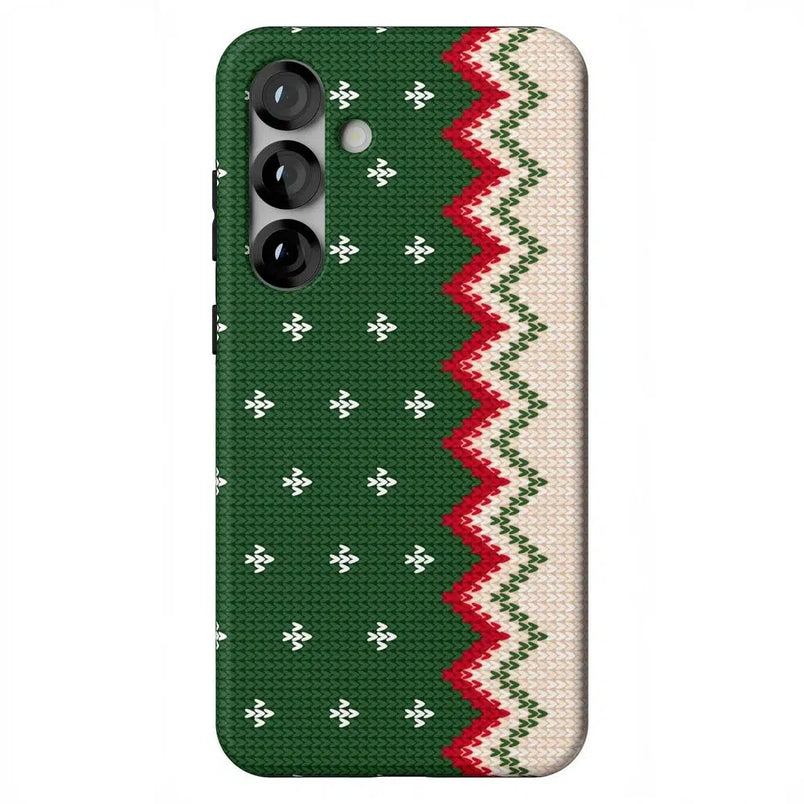Grandpa's Sweater | Holiday Knit Case Phone Case Casetry Essential + MagSafe® Galaxy S25 Plus