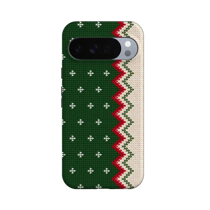 Grandpa's Sweater | Holiday Knit Case Phone Case Casetry Essential + MagSafe® Google Pixel 10 Pro XL 