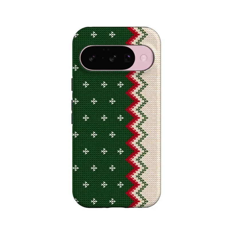 Grandpa's Sweater | Holiday Knit Case Phone Case Casetry Essential + MagSafe® Google Pixel 10 