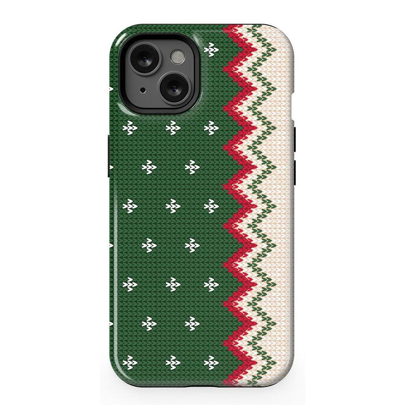 Grandpa's Sweater | Holiday Knit Case Phone Case Casetry Essential + MagSafe® iPhone 13