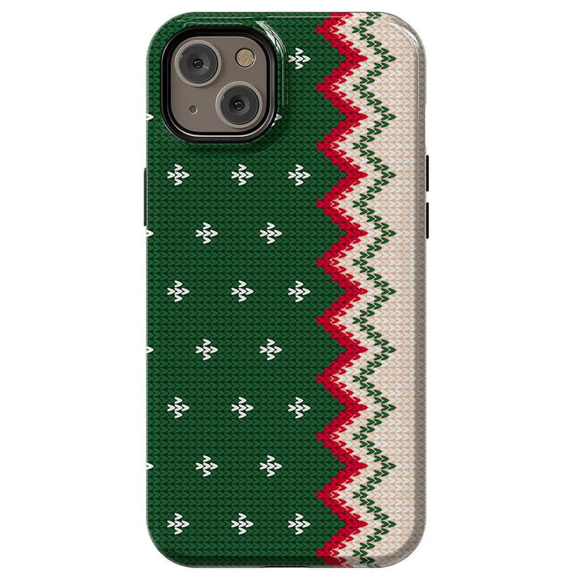 Grandpa's Sweater | Holiday Knit Case Phone Case Casetry Essential + MagSafe® iPhone 14 Plus