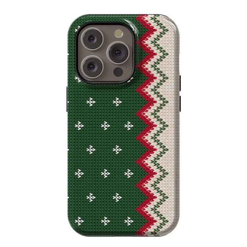 Grandpa's Sweater | Holiday Knit Case Phone Case Casetry Essential + MagSafe® iPhone 14 Pro