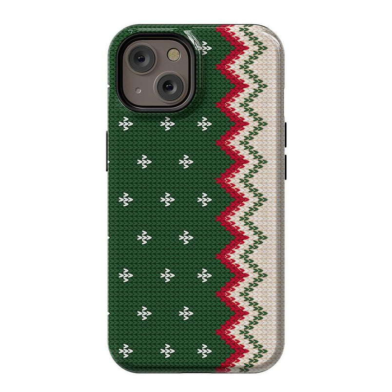 Grandpa's Sweater | Holiday Knit Case Phone Case Casetry Essential + MagSafe® iPhone 14