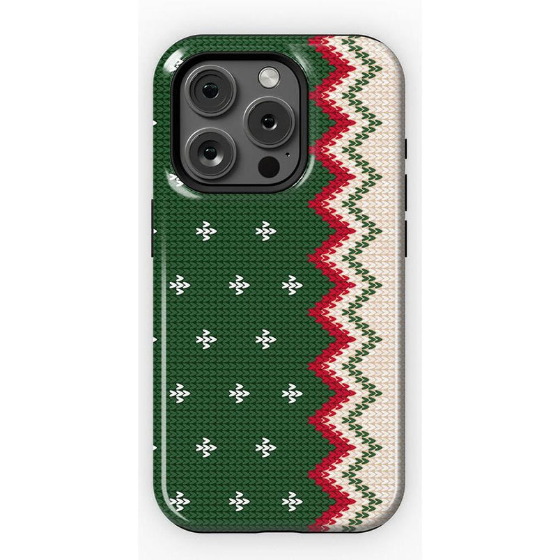 Grandpa's Sweater | Holiday Knit Case Phone Case Casetry Essential + MagSafe® iPhone 15 Pro