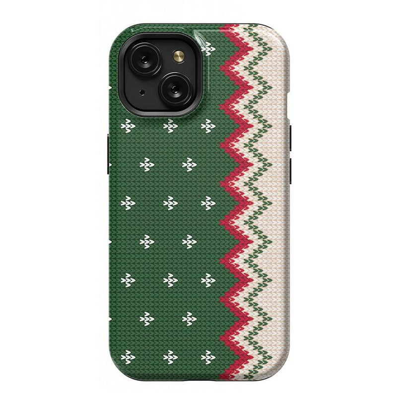 Grandpa's Sweater | Holiday Knit Case Phone Case Casetry Essential + MagSafe® iPhone 15