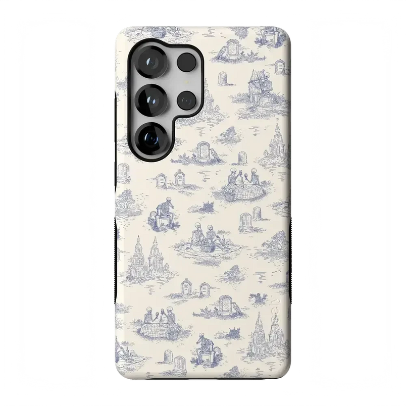 Graveyard Gathering | Skeleton Picnic Case Phone Case get.casely Bold Flex + MagSafe® Galaxy S26 Ultra 