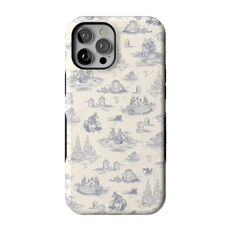 Graveyard Gathering | Skeleton Picnic Case Phone Case get.casely Bold Flex + MagSafe® iPhone 12 Pro Max 