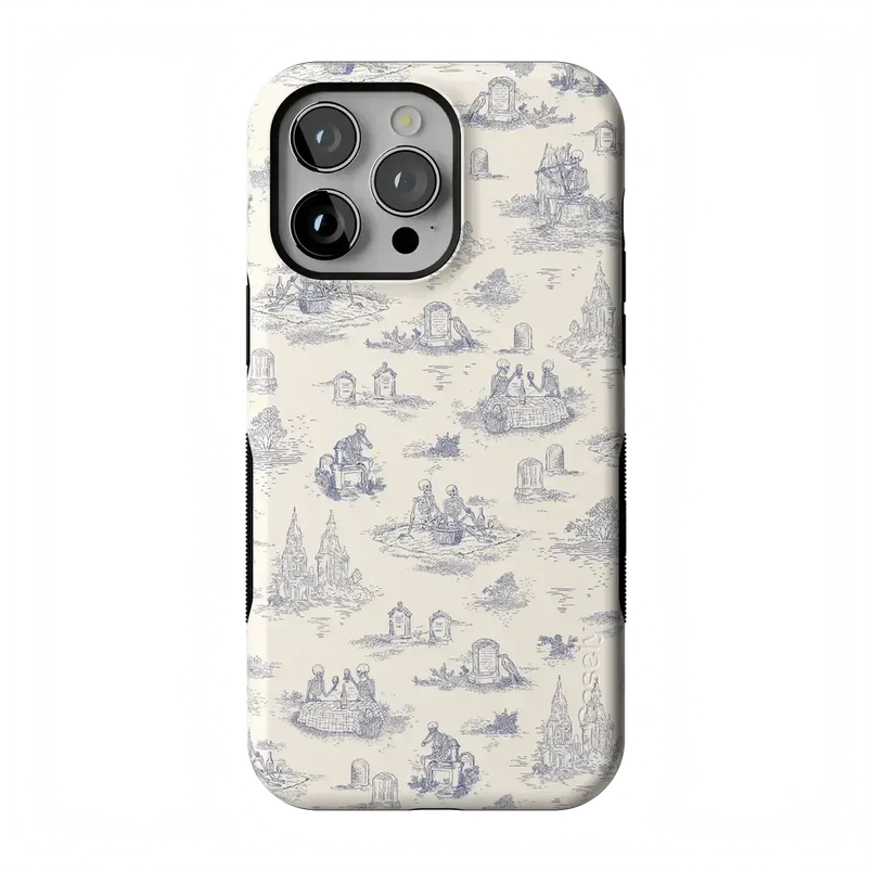 Graveyard Gathering | Skeleton Picnic Case Phone Case get.casely Bold Flex + MagSafe® iPhone 14 Pro Max 