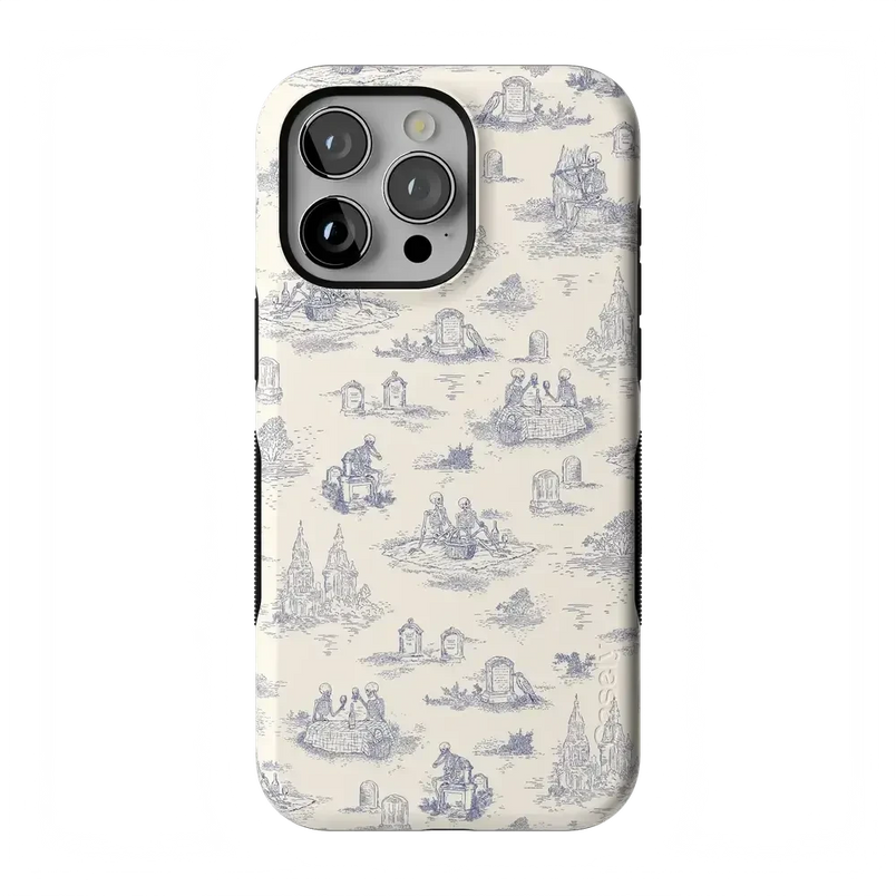 Graveyard Gathering | Skeleton Picnic Case Phone Case get.casely Bold Flex + MagSafe® iPhone 15 Pro Max 