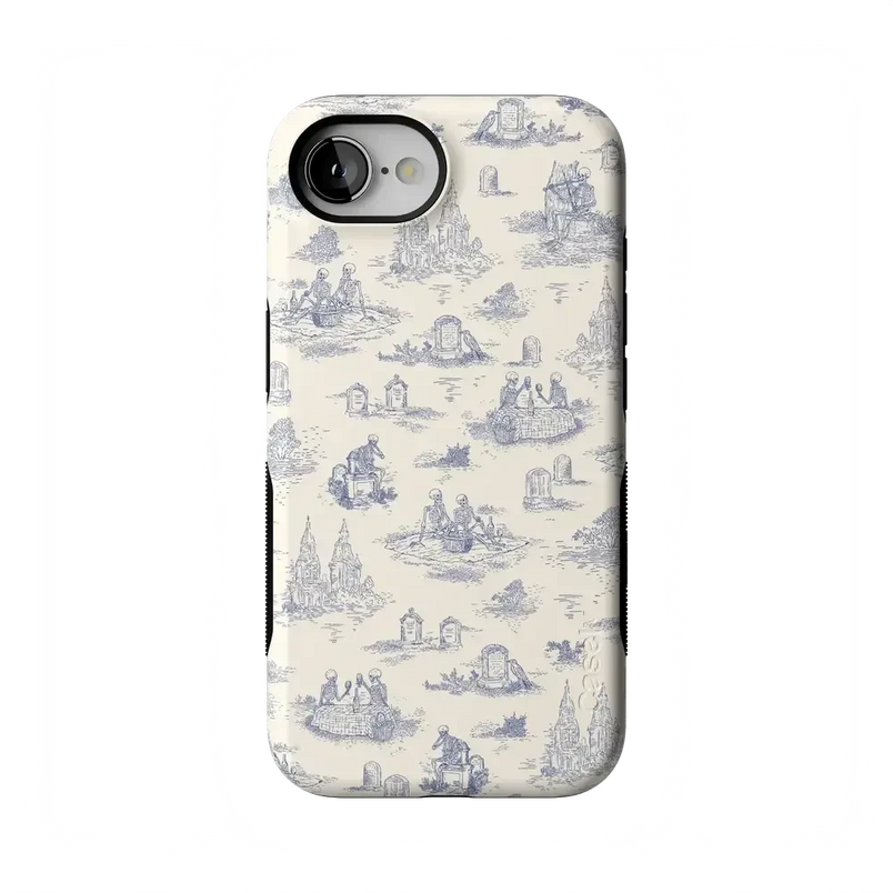 Graveyard Gathering | Skeleton Picnic Case Phone Case get.casely Bold Flex + MagSafe® iPhone 17e 