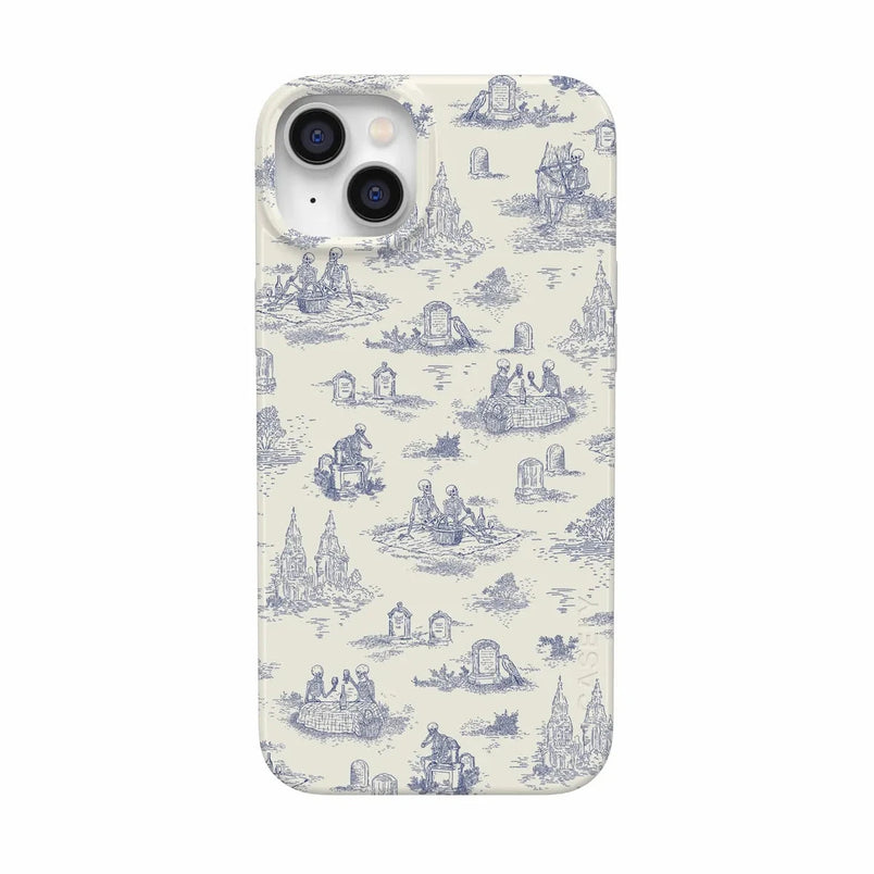 Graveyard Gathering | Skeleton Picnic Case Phone Case get.casely Classic + MagSafe® iPhone 14 Plus 