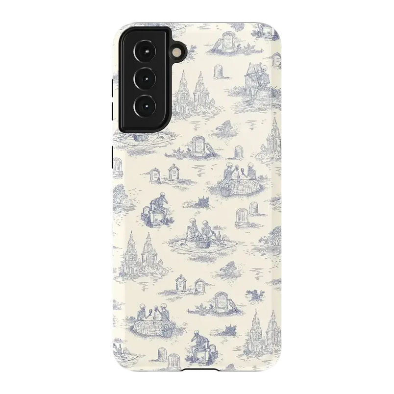Graveyard Gathering | Skeleton Picnic Case Phone Case get.casely Essential Galaxy S21 Plus 