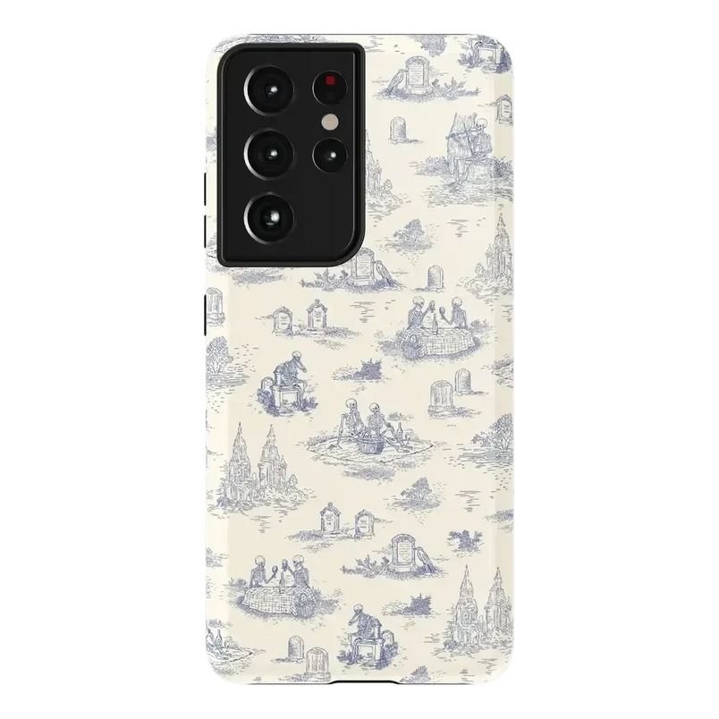 Graveyard Gathering | Skeleton Picnic Case Phone Case get.casely Essential Galaxy S21 Ultra 