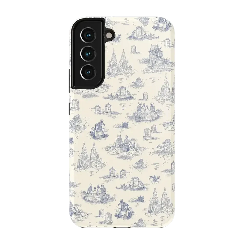 Graveyard Gathering | Skeleton Picnic Case Phone Case get.casely Essential Galaxy S22 Plus 