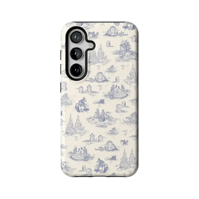 Graveyard Gathering | Skeleton Picnic Case Phone Case get.casely Essential Galaxy S24 