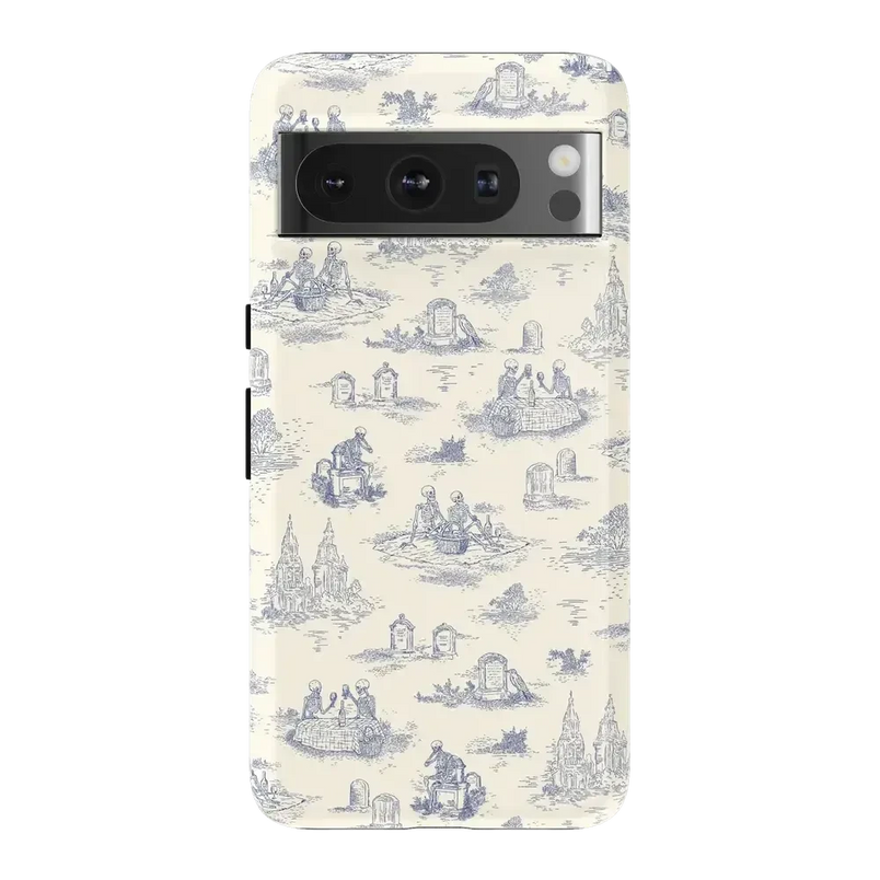 Graveyard Gathering | Skeleton Picnic Case Phone Case get.casely Essential Google Pixel 8 Pro 