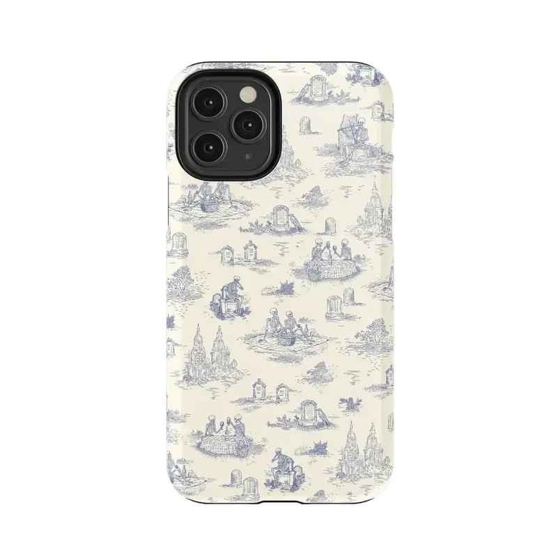 Graveyard Gathering | Skeleton Picnic Case Phone Case get.casely Essential iPhone 11 Pro 