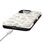 Graveyard Gathering | Skeleton Picnic Case Phone Case get.casely 