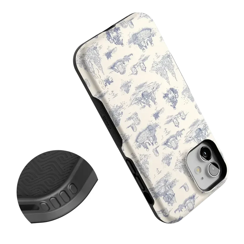 Graveyard Gathering | Skeleton Picnic Case Phone Case get.casely 