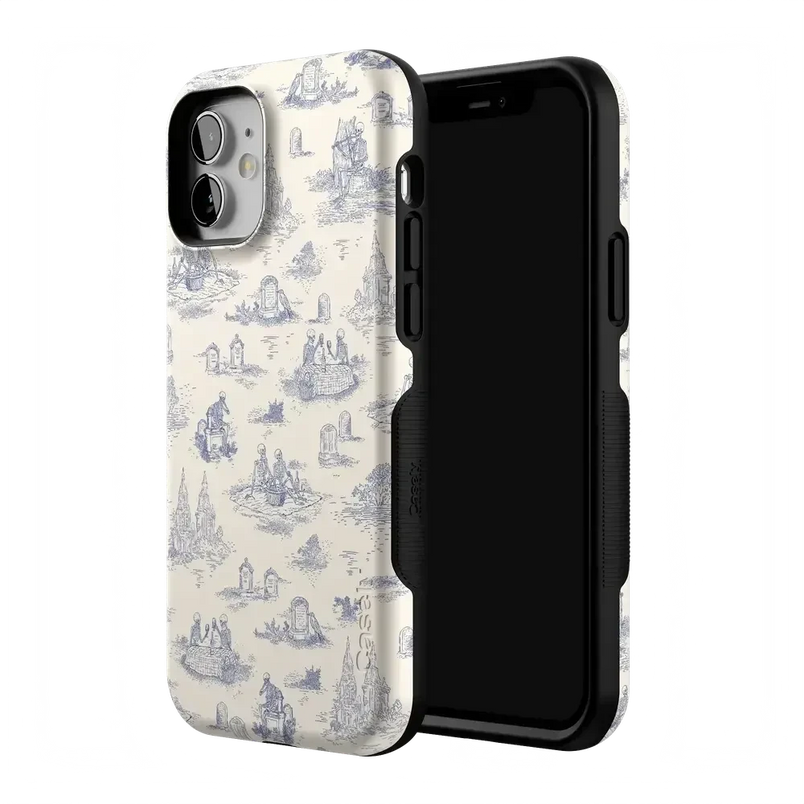 Graveyard Gathering | Skeleton Picnic Case Phone Case get.casely 