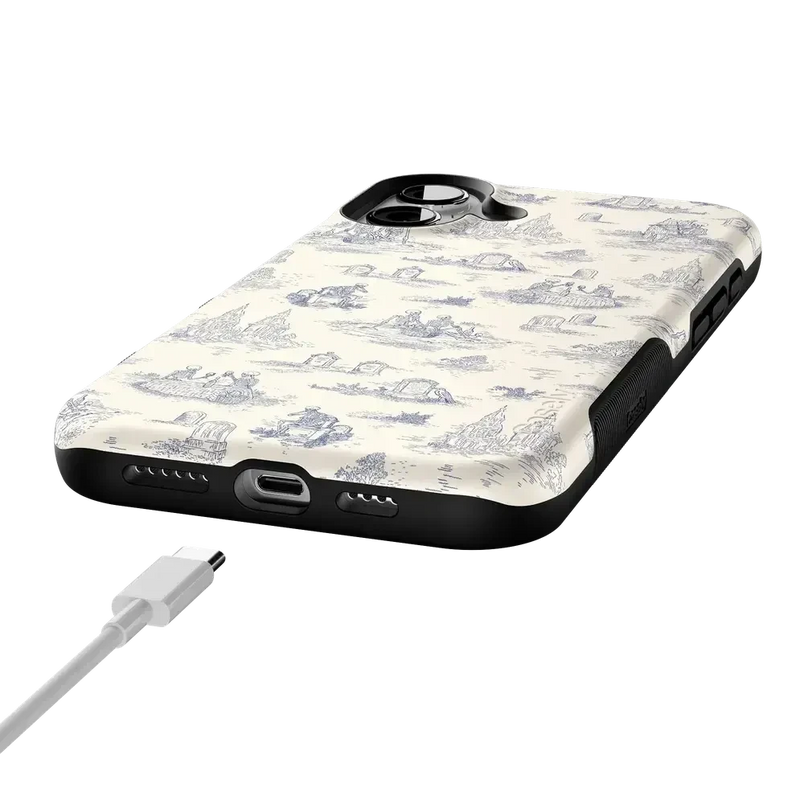 Graveyard Gathering | Skeleton Picnic Case Phone Case get.casely 