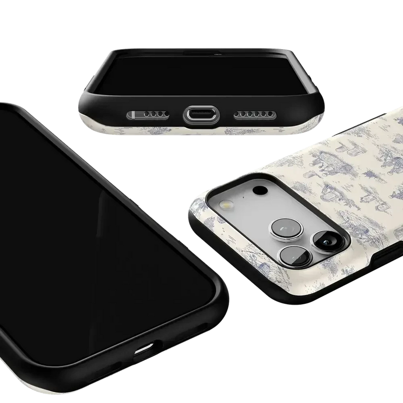 Graveyard Gathering | Skeleton Picnic Case Phone Case get.casely 