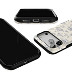 Graveyard Gathering | Skeleton Picnic Case Phone Case get.casely 