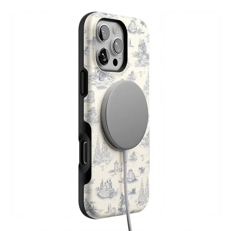 Graveyard Gathering | Skeleton Picnic Case Phone Case get.casely 