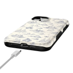 Graveyard Gathering | Skeleton Picnic Case Phone Case get.casely 