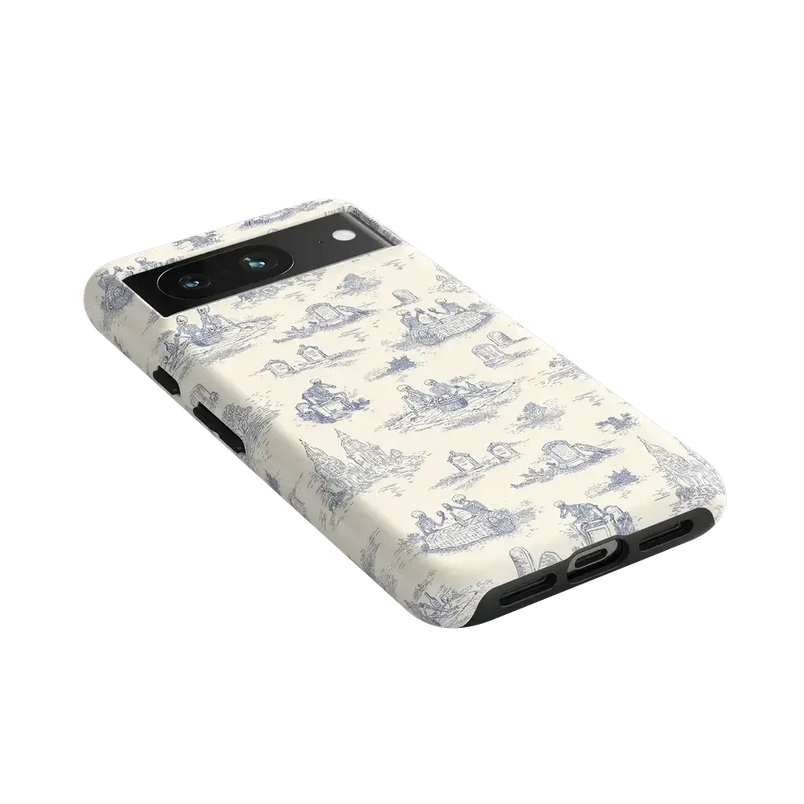 Graveyard Gathering | Skeleton Picnic Case Phone Case get.casely 
