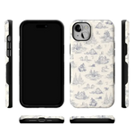 Graveyard Gathering | Skeleton Picnic Case Phone Case get.casely 