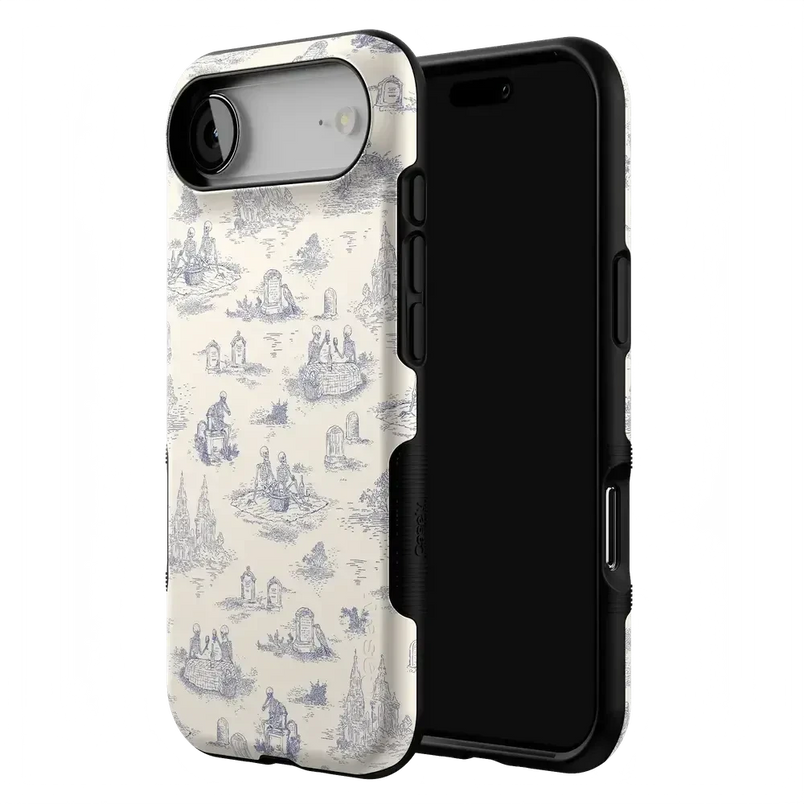 Graveyard Gathering | Skeleton Picnic Case Phone Case get.casely 