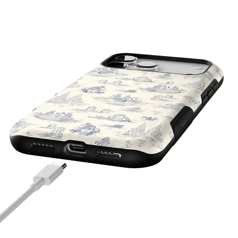 Graveyard Gathering | Skeleton Picnic Case Phone Case get.casely 