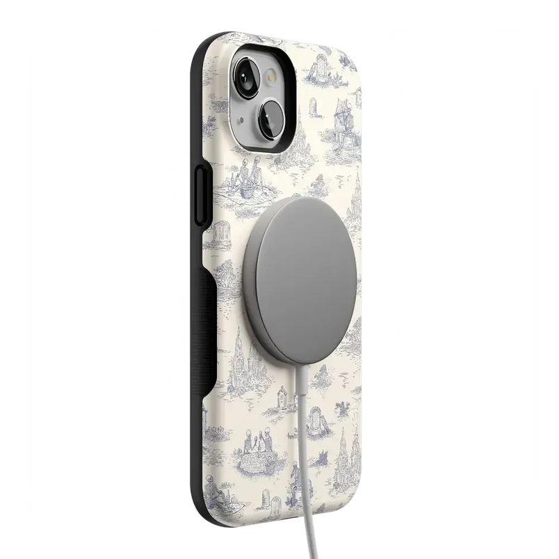Graveyard Gathering | Skeleton Picnic Case Phone Case get.casely 