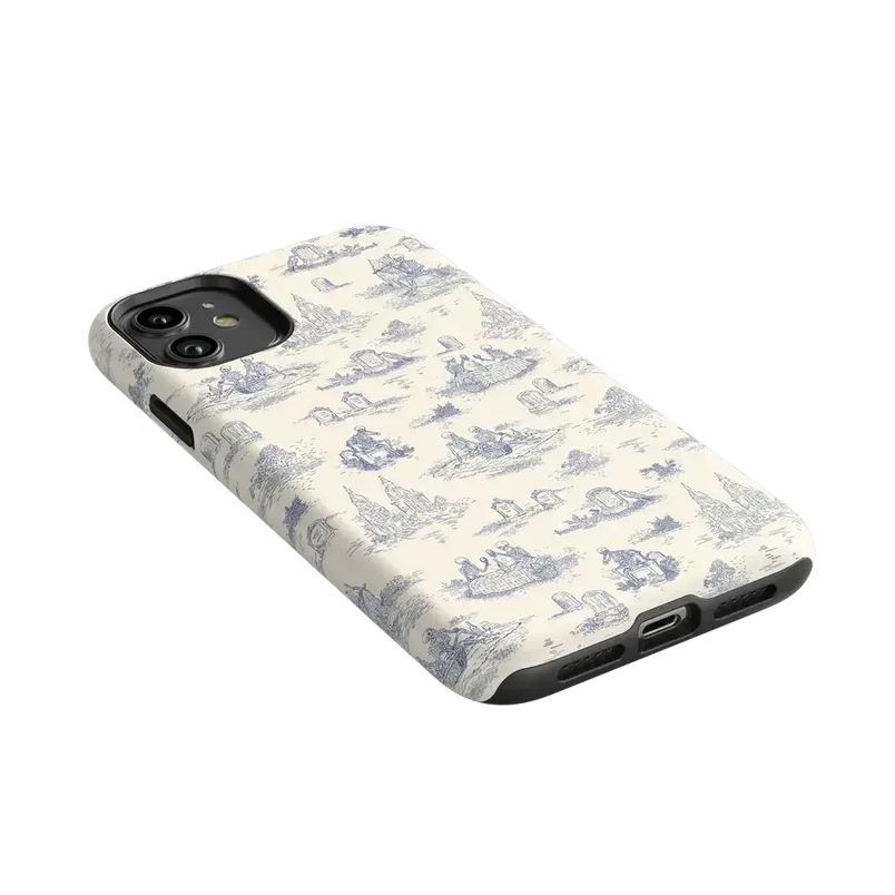 Graveyard Gathering | Skeleton Picnic Case Phone Case get.casely 
