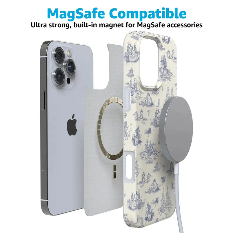 Graveyard Gathering | Skeleton Picnic Case Phone Case get.casely 