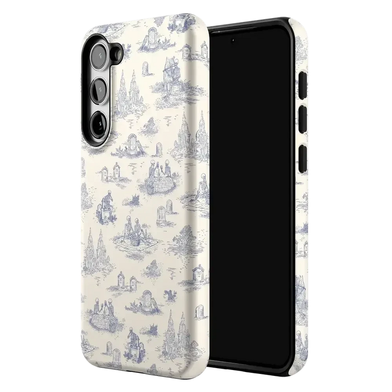 Graveyard Gathering | Skeleton Picnic Case Phone Case get.casely 
